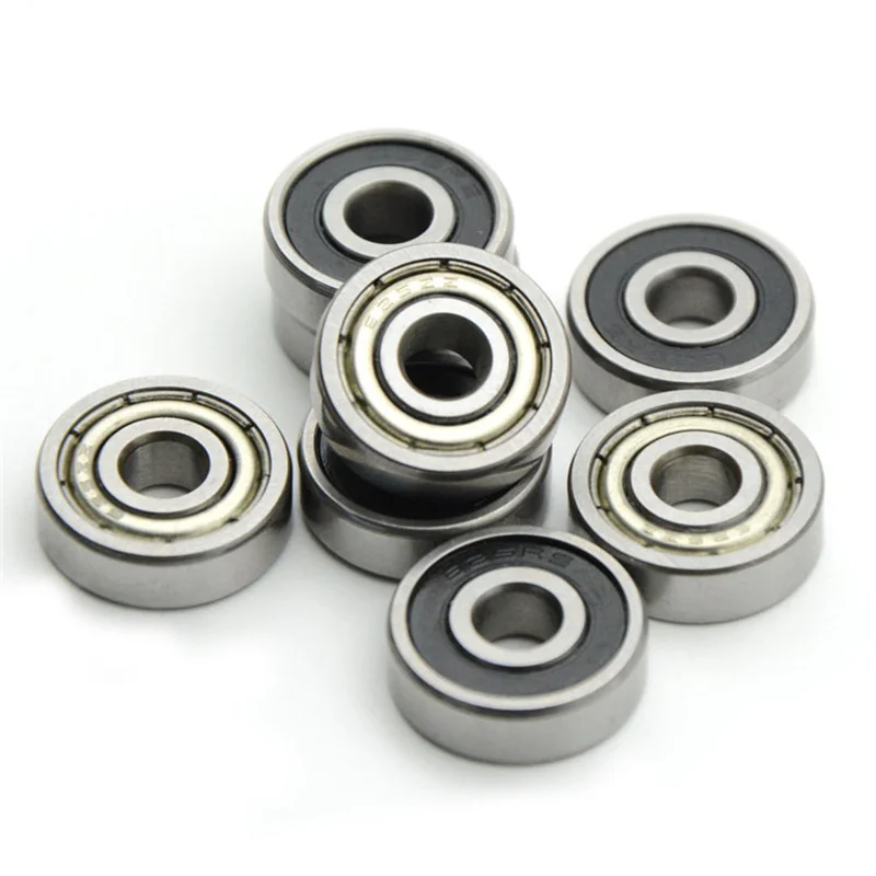 10Pcs 625RS 5*16*5mm ABEC-5 Ball 625-2RS Bearing 625 ZZ 2RS For VORON Mobius 3D Printer